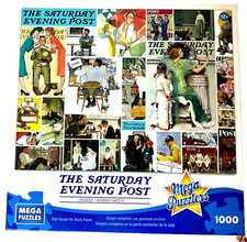 The Saturday Evening Post "Norman Rockwell" 1000 Piece Puzzle, NEW