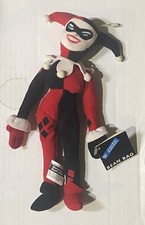 HARLEY QUINN Bean Bag Plush Warner Brothers Studio Store w/tags/hook '99 DC