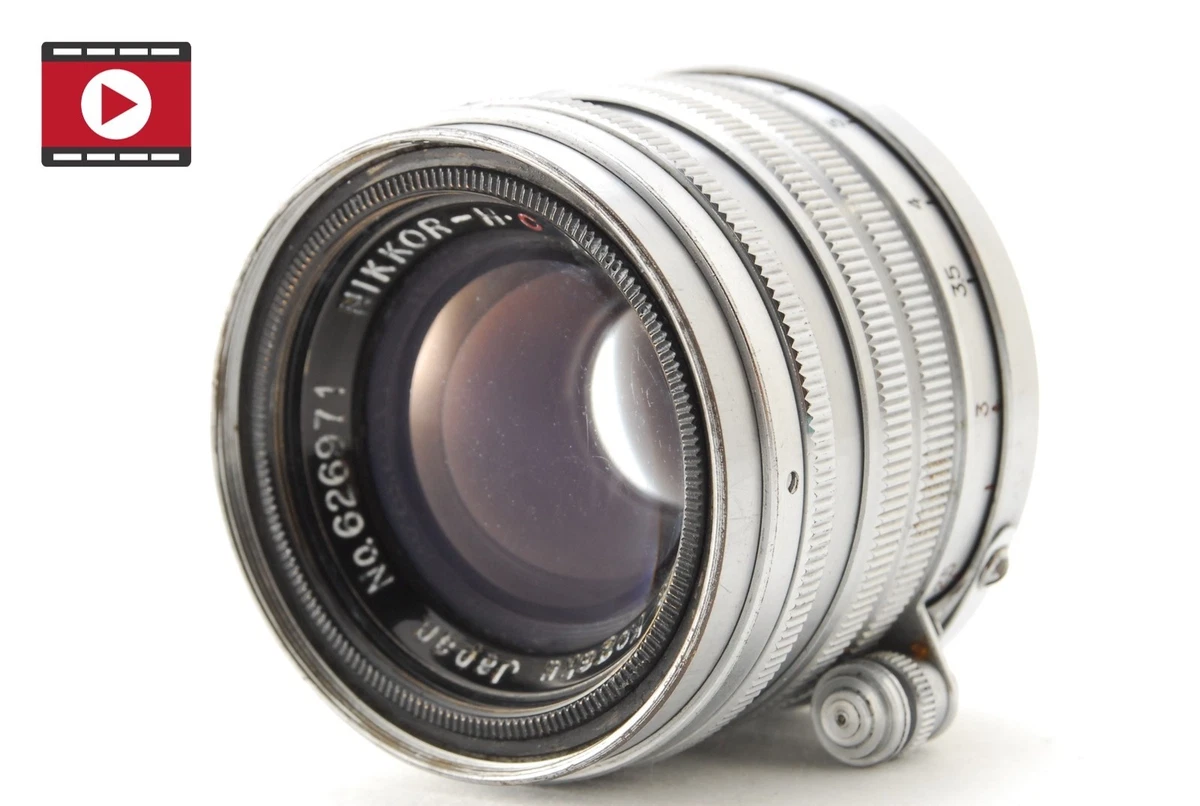 Nikon NIKKOR f/2 Camera Lenses 50mm Focal for sale | eBay