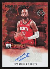 2024-25 Hoops Jeff Green Auto Hot Signatures #HS-JGH Card
