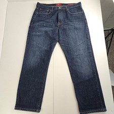 Men's Lucky Brand 429 Classic Straight Denim Jeans SZ 36x30 Blue Stretch Modern