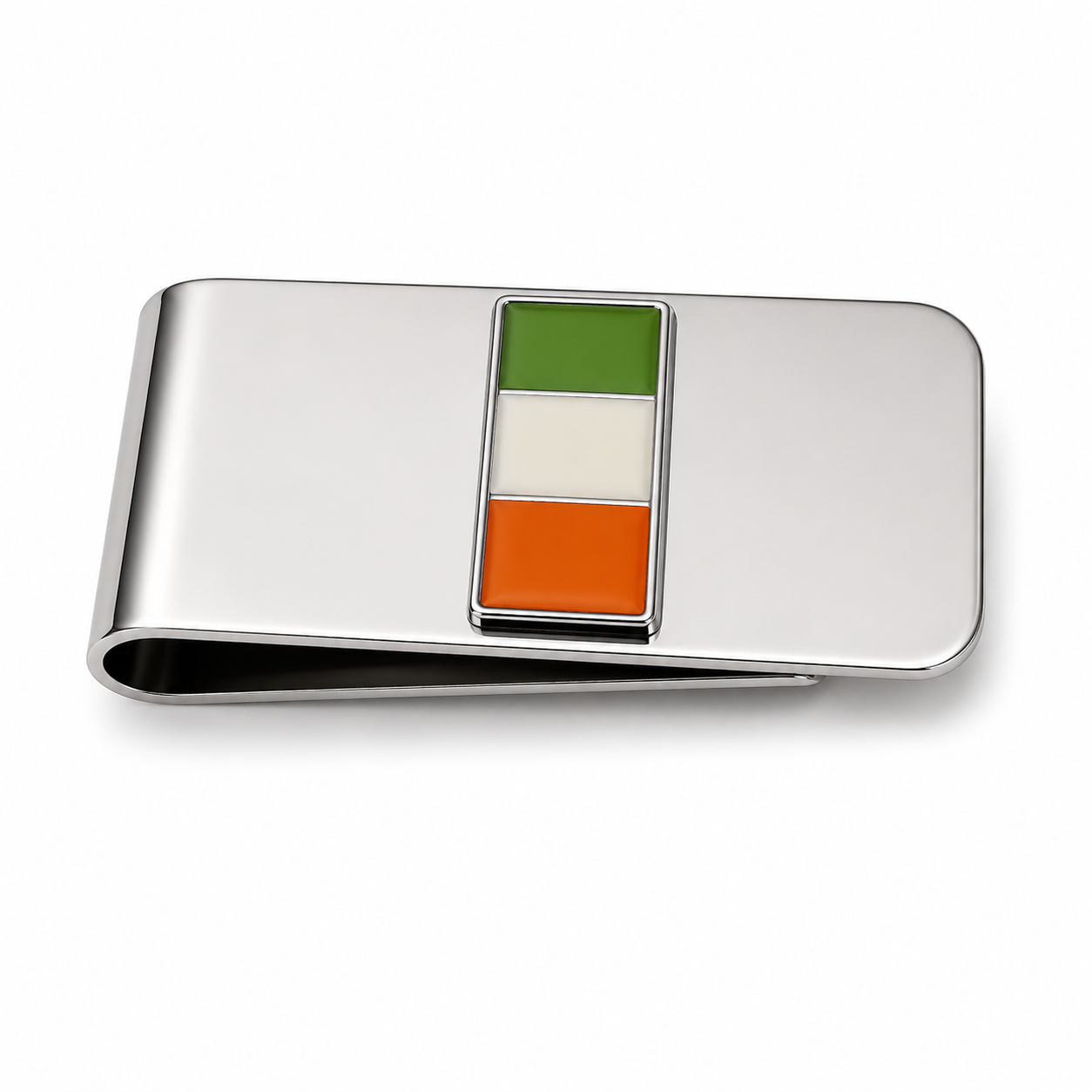Irish Flag Money Clip for Men – Onyx Art MC04 Premium Ireland Flag Money Clip