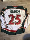 2009-10 Eric Belanger Minnesota Wild NHL Hockey Game Worn Jersey Set 1