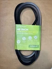 TecReddy 48” Lawn Mower Deck Belt GX21833 1/2” x 141” Replacement Drive Belt