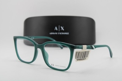 NEW ARMANI EXCHANGE AX 3088U 8242 SHINY GREEN AUTHENTIC FRAMES EYEGLASSES 54-18