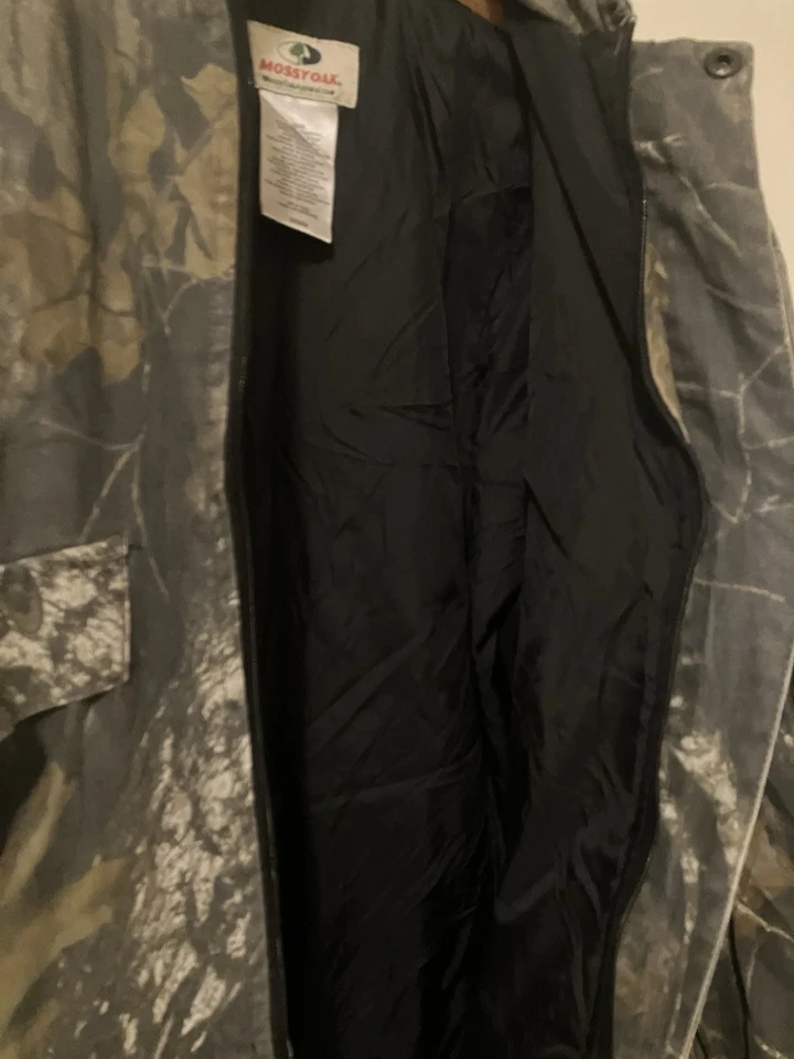 Traje camuflaje caza completo Mossy Oak marrón y verde para hombre talla mediana Foto 4 de 4