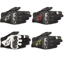 Alpinestars SMX-1 Air V2 Leather Motorcycle Gloves - Men Sizes 