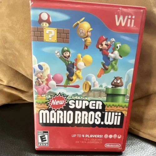 New ListingNintendo New Super Mario Bros. Wii Multiplayer Game and Manual Nintendo Wii 2009
