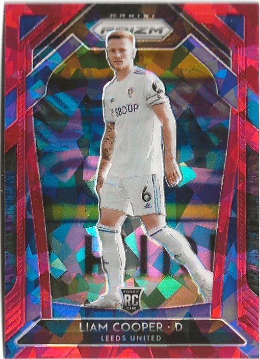 2020-21 Panini Prizm Premier League Liam Cooper #197 Red Prizm SP RC 