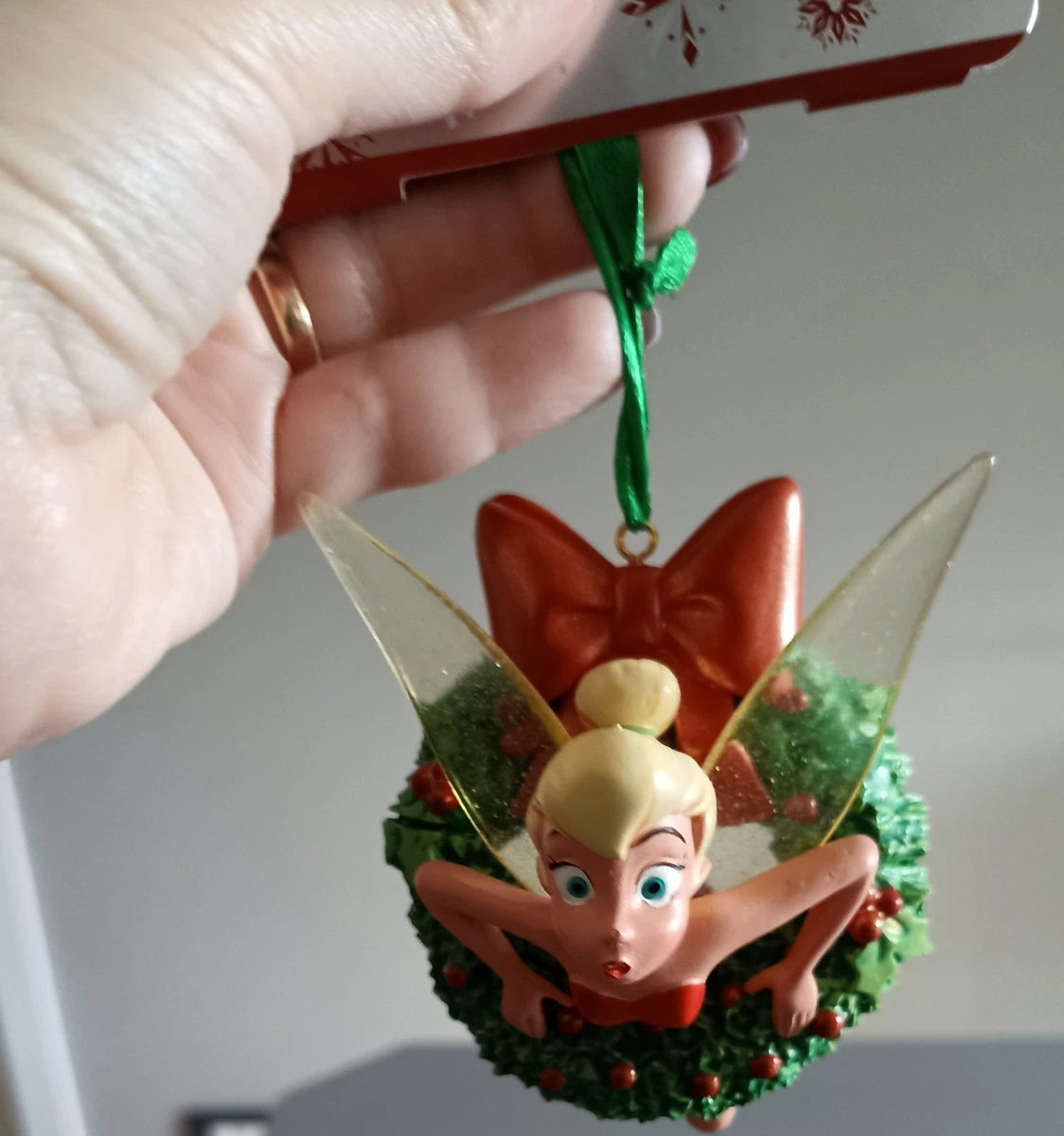 Tinker Bell Lettera C Peltro Portachiavi