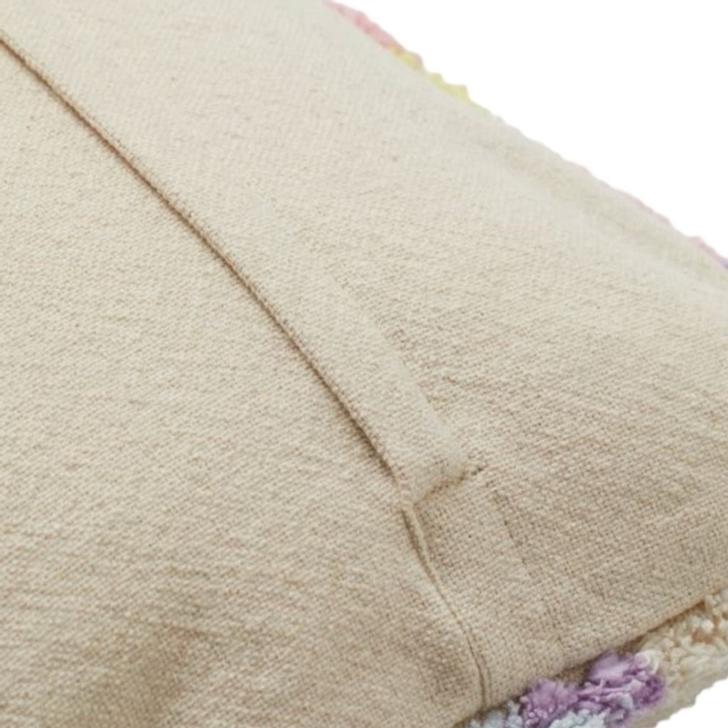 NEW H&M Home Tufted 16x24 Geometric Pastel Pillow Cover NWT thumbnail 4