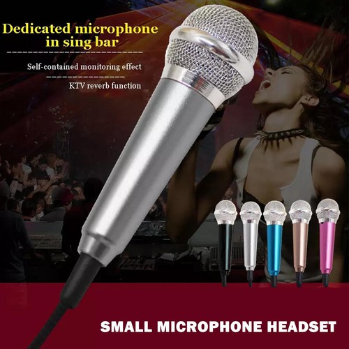 Mini Microphone Portable Vocal / Instrument Microphone Good Dur Phone