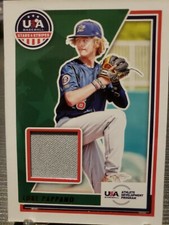 2022 PANINI USA STARS & STRIPES Luke Pappano JERSEY/PATCH BASEBALL 