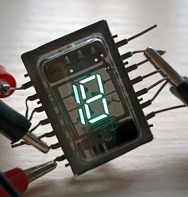 4 pcs ILC1-1/9 VFD digit display reflector nixie clock tube ILC