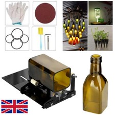 Glass Bottle Cutter Kit Adjustable Sizes 5 Wheels Round Glassbottle Cutting Tool