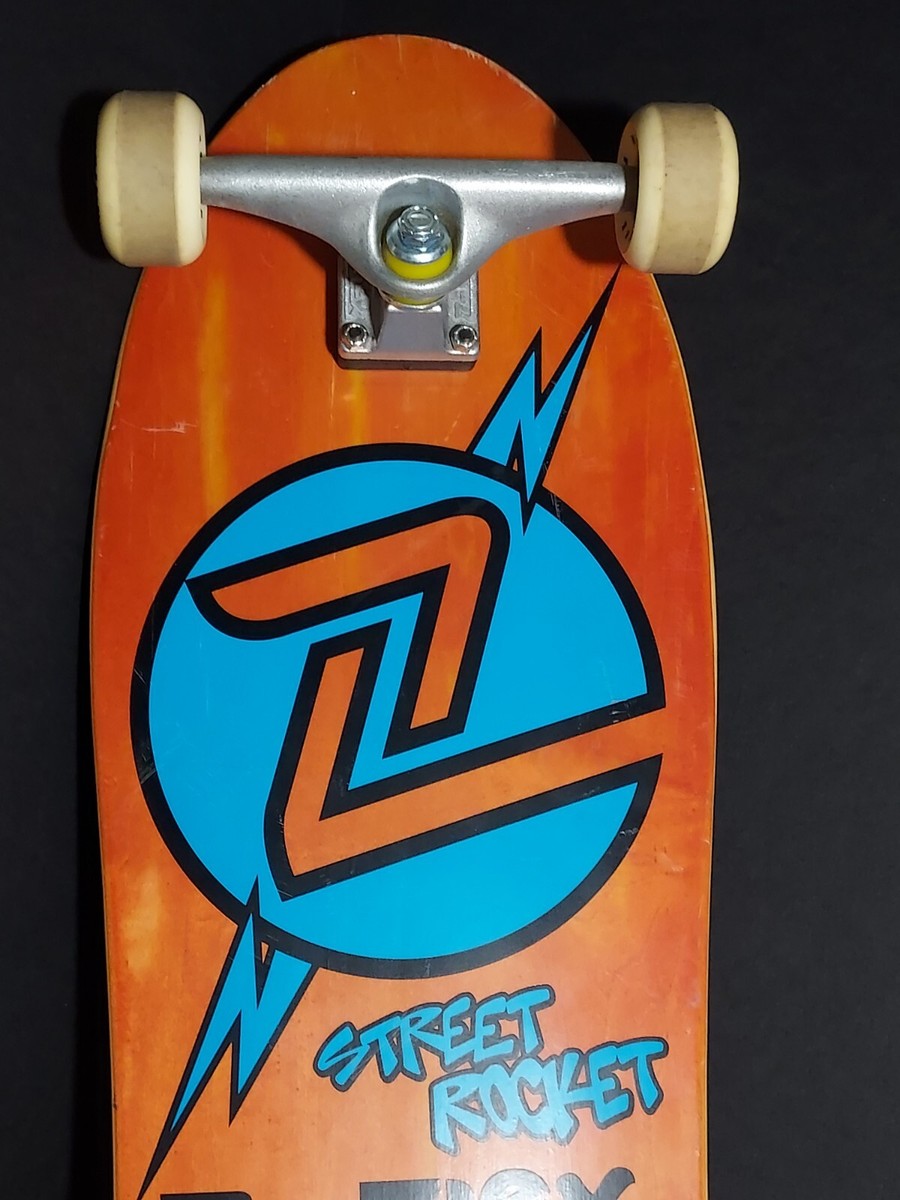 Z-Flex Street Rocket Old School Canadian Maple Carver Scateboard