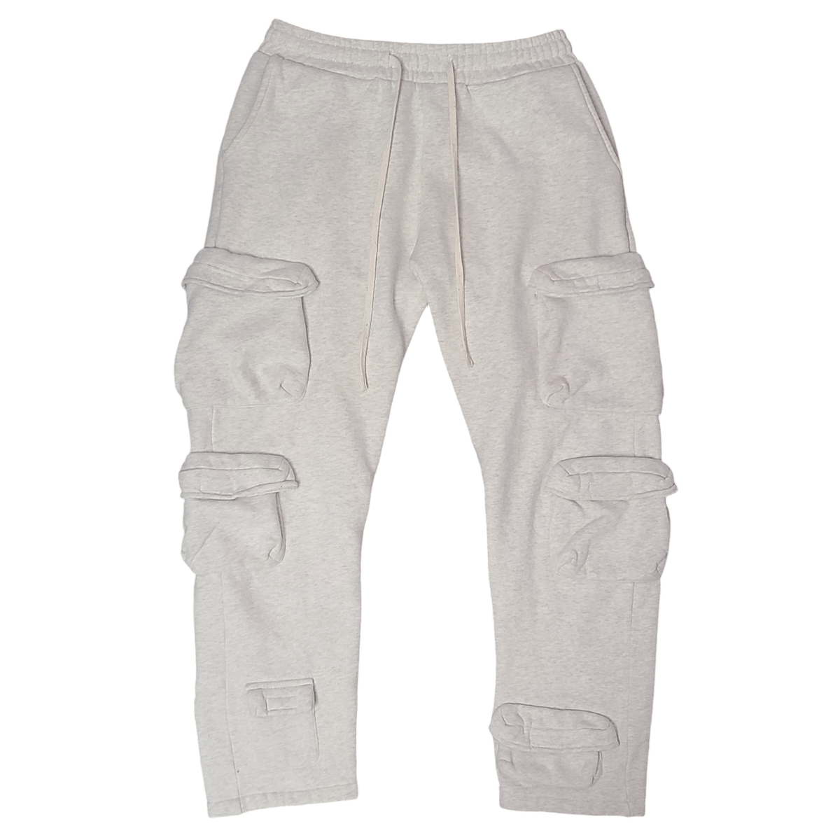 Heather Grey Cargo Sweatpants Size: 34/L