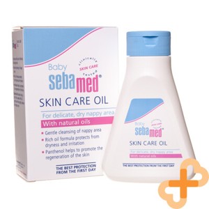 SEBAMED BABY Natural Oil for Baby Skin Care for Delicate Dry Nappy Area 150 ml