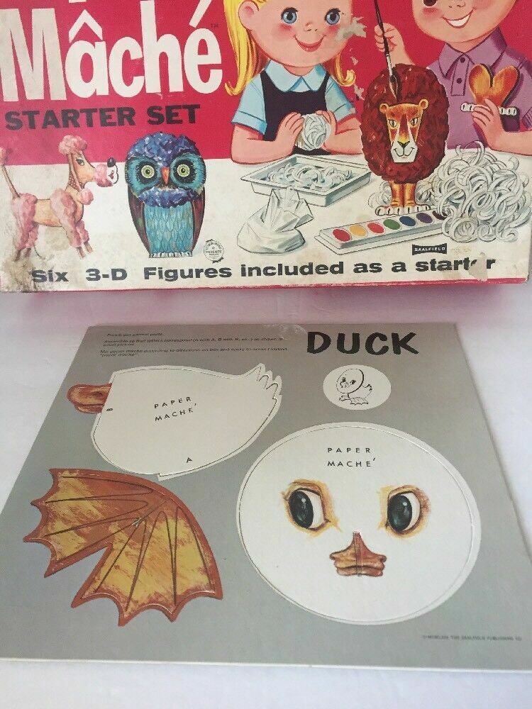 Vintage Paper Mache starter kit 1964 | eBay