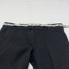 J Crew Cafe Pants Women’s Sz 6 Mid Rise Capri Black Stretch Skinny  — photo 6