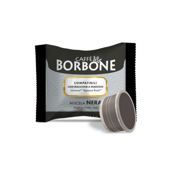 100 Capsule Borbone Miscela Nera (Compatibile Lavazza Espresso Point)