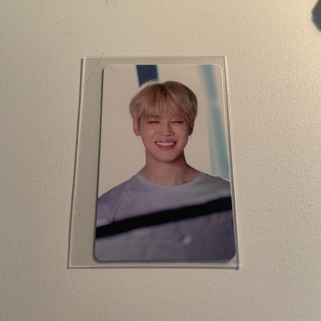 BTS Memories 2017 ジミン BTS JIMIN Photocard MEMORIES OF 2017 DVD Official Bangtan