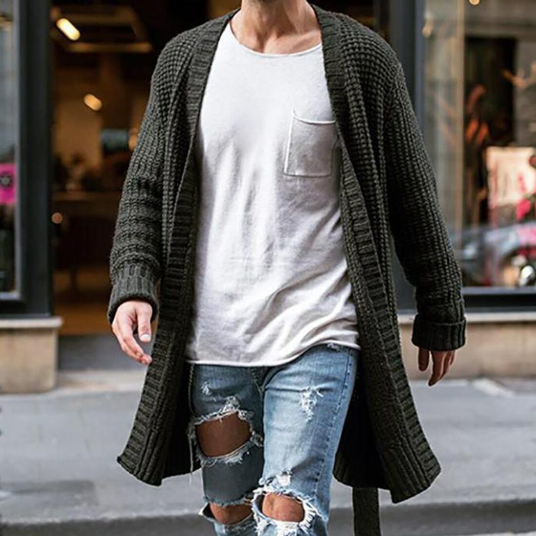 Grasp mini pasta Men Knitted Overcoat Stylish Men Cardigan Knitted Sweater Streetwear Casual Coat | eBay Grasp mini pasta Men Knitted Overcoat Stylish Men Cardigan Knitted Sweater Streetwear Casual Coat | eBay