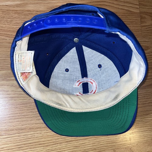Sombrero de colección de los Chicago Cubs American Needle años 90 Snap Back MLB - Imagen 9 de 11