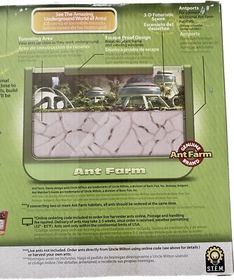 Rainforest Ant Farm Uncle Milton Ant Farm 60th Anniversary Edition ...