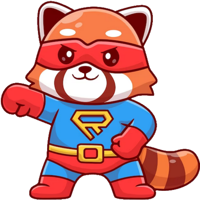 30 Custom Super Hero Red Panda Personalized Address Labels eBay