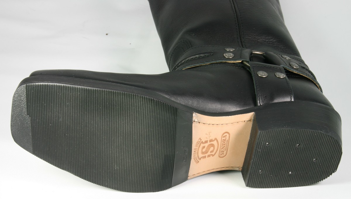 8105 Sendra Bikerboots Overknees Musketierstiefel Negro