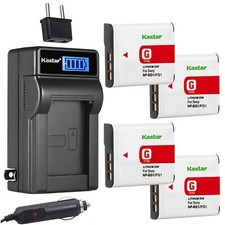 Travel Charger 4 battery for DSC-HX7 HX7V HX9 HX9V HX10 HX10V HX20 HX20V HX30