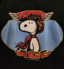 ORIGINAL 1990s Snoopy Peanuts Collection RARE Flying Ace World War EXCELLENT XL
