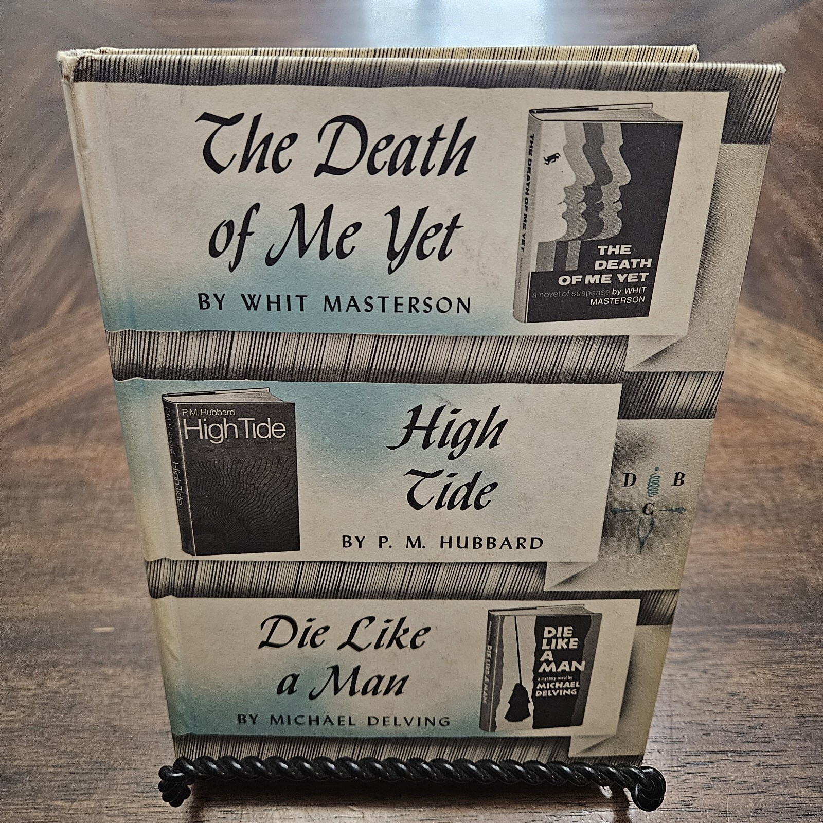 Detective Book Club 3-in-1 Mystery Omnibuses 1970 Die Like a Man High Tide