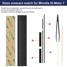 Pre-cut Custom Light Seal Foam Sponge Kits For Minolta Hi-Matic 7 7S 7S II