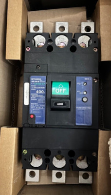 MITSUBISHI NV400-CP MOLDED CASE CIRCUIT BREAKER 3P 400A 100/200/415V-AC