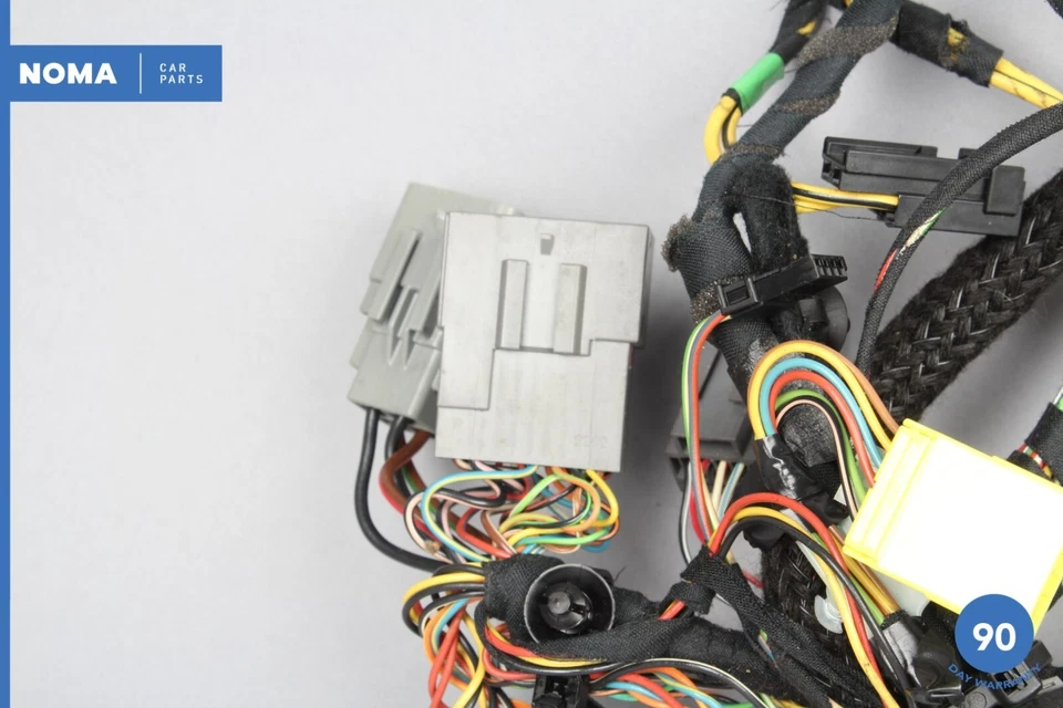 Jaguar XJ8 VDP X350 2004 asiento delantero derecho arnés de cableado OEM Foto 4 de 4