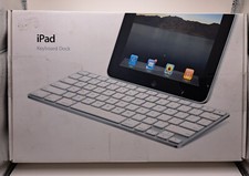 APPLE IPAD KEYBOARD DOCK A1359 MC533LL/A 1ST 2ND 3RD GEN IPADS 30 PIN With Box