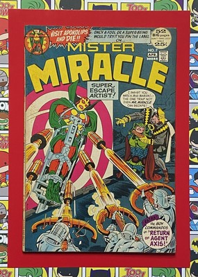 MISTER MIRACLE #7 - APR 1972 - 1. BELÄSTIGUNGSAUFTRITT - SEHR GUTER ZUSTAND + (4,5) CENT KOPIE!
