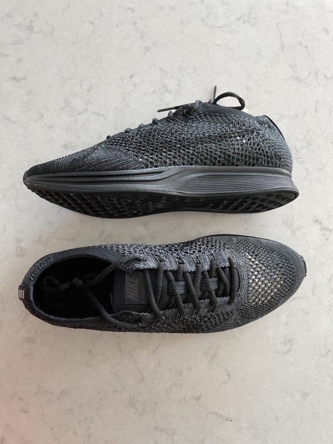 Size 10.5 - Nike Flyknit Racer Triple 