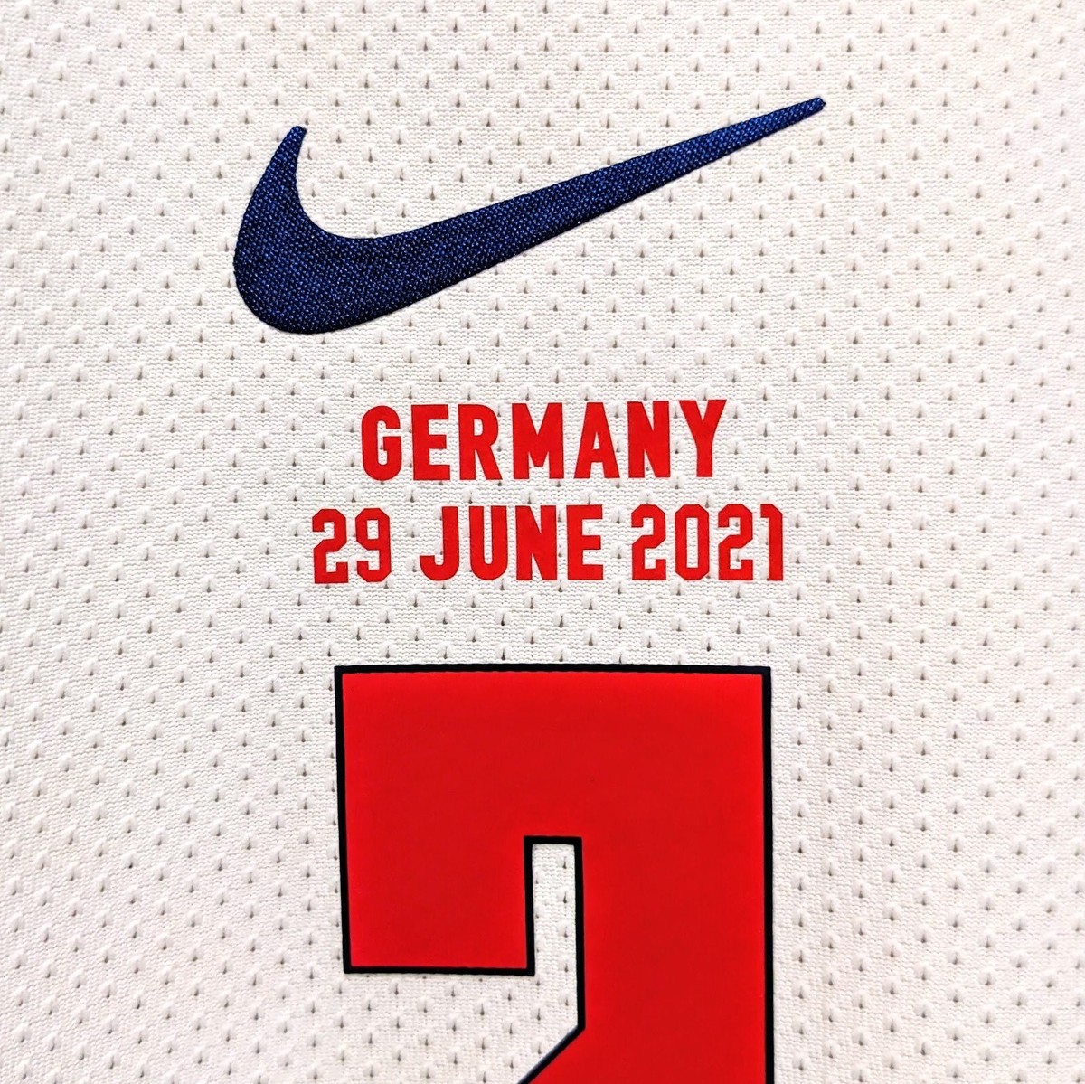 20/21 Nike England Home Vapor Match Jersey Player Issue 20/21 Nike England Home Vapor Match Jersey Player Issue