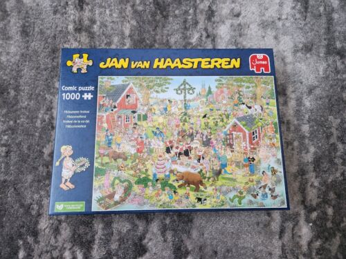 Puzzle 1000 pièces Jumbo Jan Van Haasteren Midsummer Festival NEUF SCELLÉ - Photo 1/5