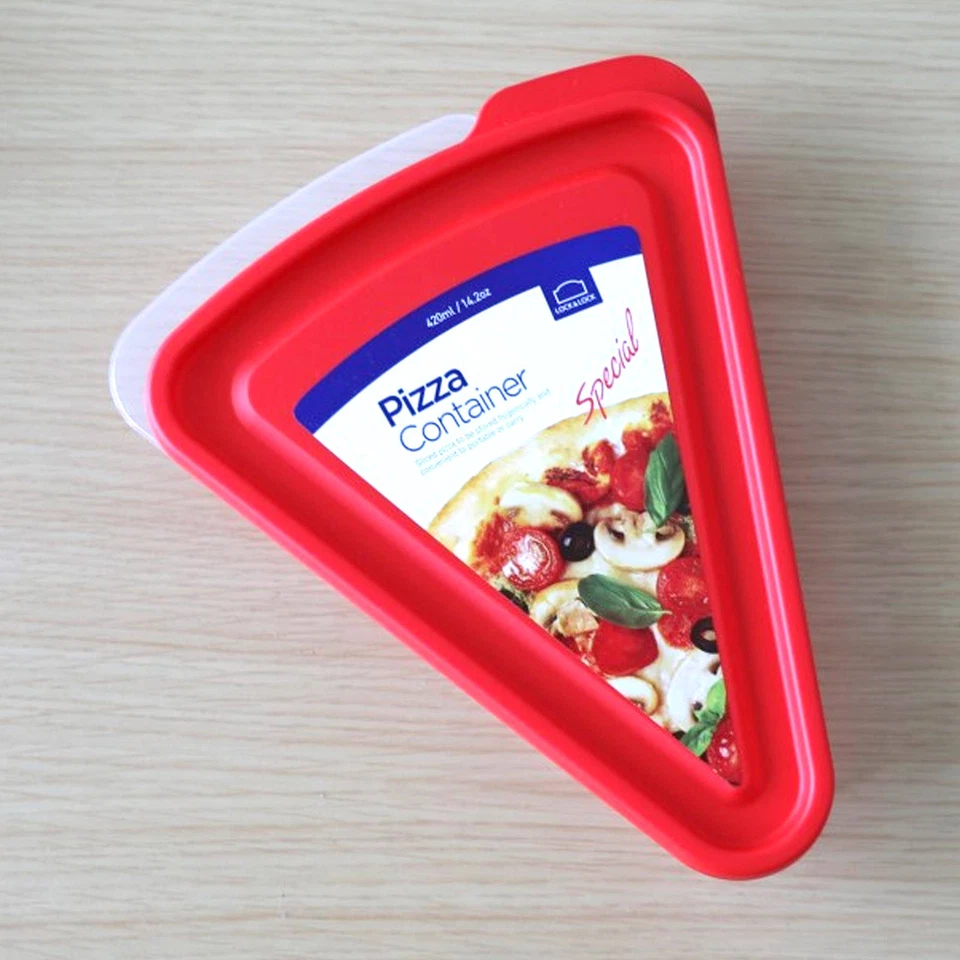 Lock & Lock Pizza Storage Container 420ml Food Bread Containers 3P HLE200 Keeper - Image 4 of 4