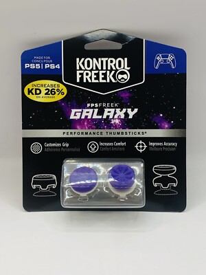 Galaxy Kontrol Freek FPS Performance Thumbsticks PlayStation 5 Purple PS5 PS4