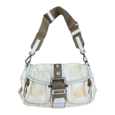 Sac Prada Blanc Baguette - Photo 1/4