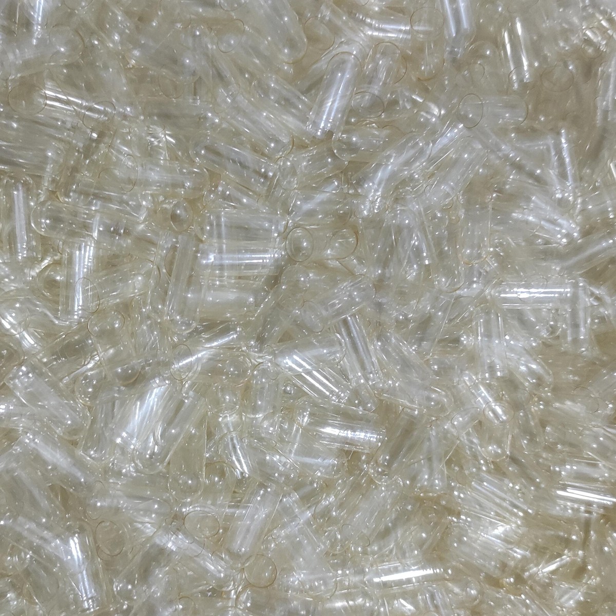 Size 00 0 1 2 3 4 Clear Empty Gelatin Pill Capsules Kosher Gel Caps Gluten-Free