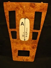  NEW JAGUAR XJS CENTER CONSOLE, JAGUAR XJS  WOODWORK. JAGUAR XJS SKI SLOPES