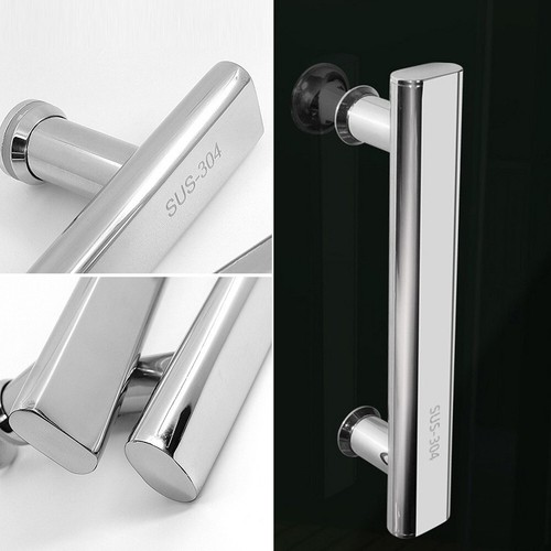 Easy to fit For Shower Door Handle 145mm Hole Centers 220mm Overall