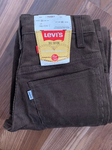 Levis Big E Corduroy Bell Bottoms 