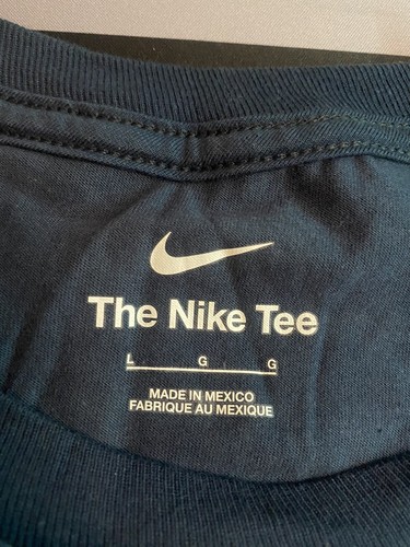 Nike Paris Saint-Germain T-Shirt Blue PSG Mens Size Large - Picture 5 of 6